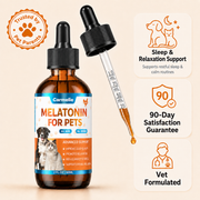 Carmelie Melatonin Drops for Dogs & Cats | Sleep & Relaxation Support
