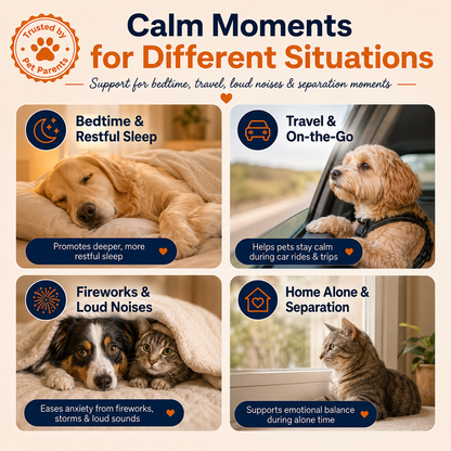 Carmelie Melatonin Drops for Dogs & Cats | Sleep & Relaxation Support