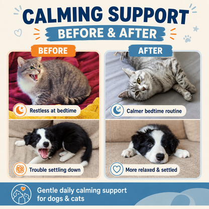 Carmelie Melatonin Drops for Dogs & Cats | Sleep & Relaxation Support