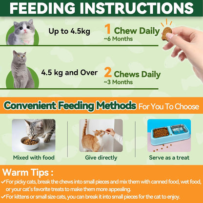 Carmelie Natural Flea & Tick Defense for Cats | 200ct Soft Chews | Daily Oral Support | Tasty Chicken Flavor-carmelie