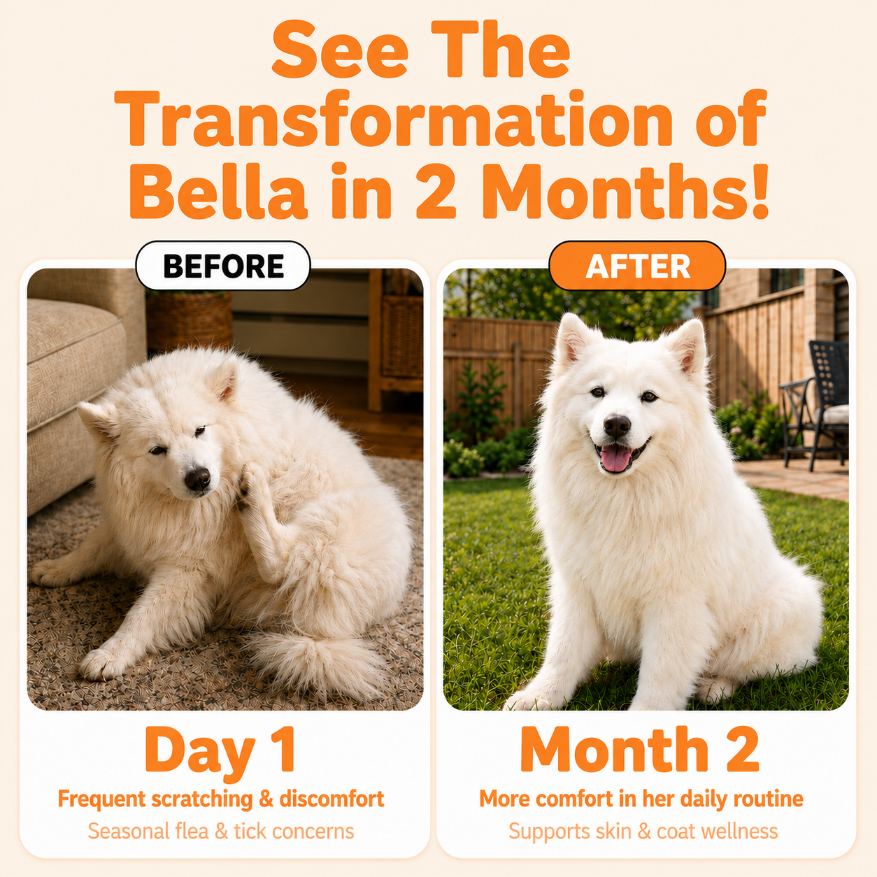 Carmelie Flea Support Chews For Dogs