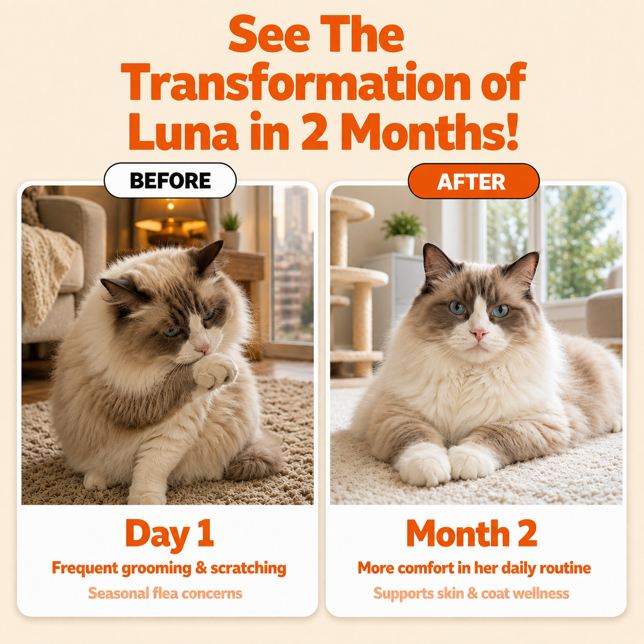 Carmelie Flea Support Chews For Cats
