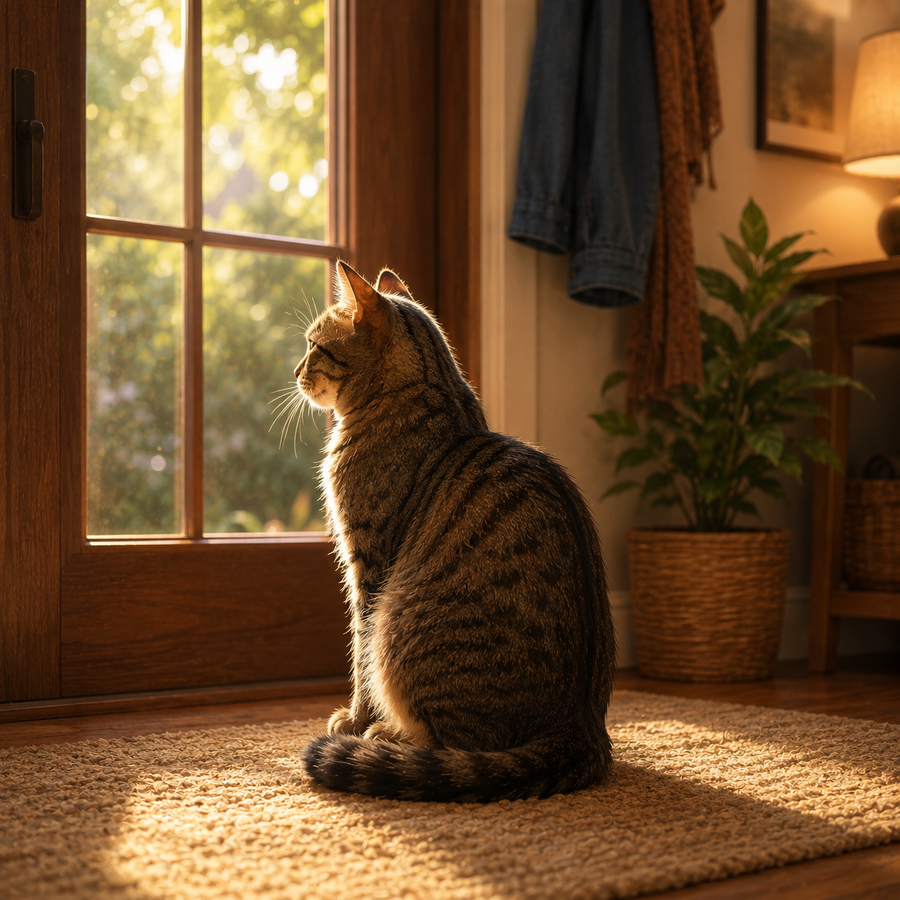 Unsettled When Home Alone